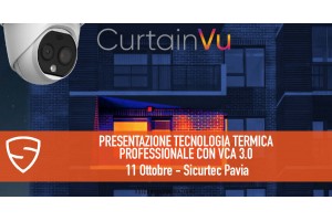 HIKVISION: Presentazione Tecnologica Termica professionale con VCA 3.0 presso filiale di Pavia